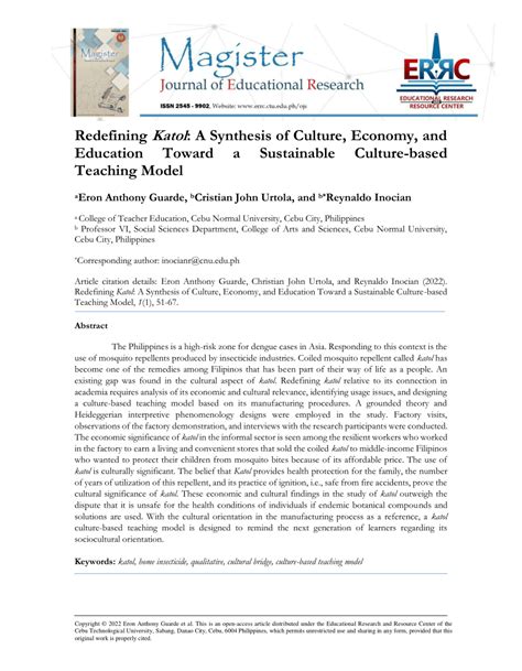 (PDF) Redefining Katol: A Synthesis of Culture, .